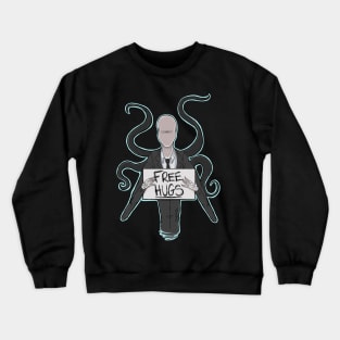 Free Hugs Slenderman Crewneck Sweatshirt